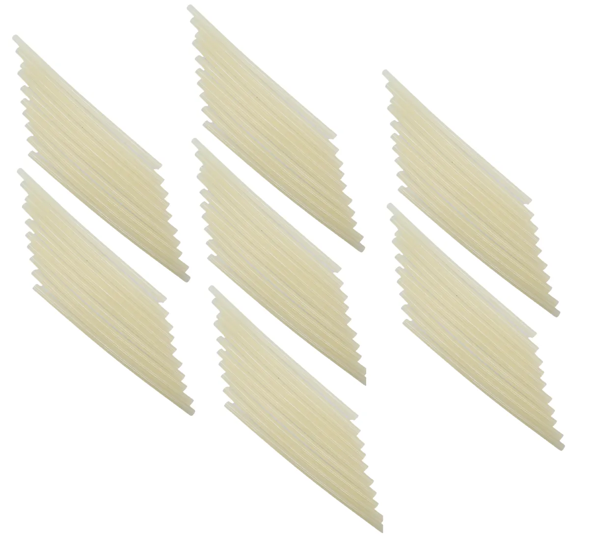 7mm Clear All-Purpose Mini Hot Glue Gun Sticks - 70 Pieces