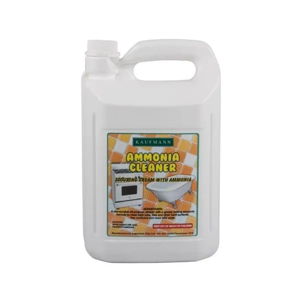 Bulk Pack 4 x Kaufmann Ammonia Multi Purpose Cleaner - 5 Litres