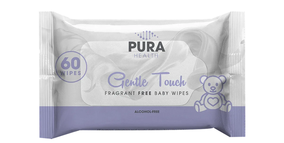 Fragrant Free Baby Wipes - Alcohol-Free Sensitive Skin Wipes | Pura Health