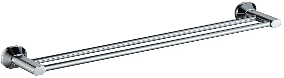 Bodie Electra - Double Towel Rail 600mm - Silver
