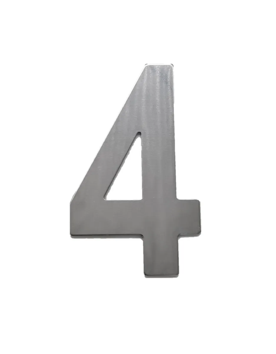 Stainless Steel Number 4 - 115mm