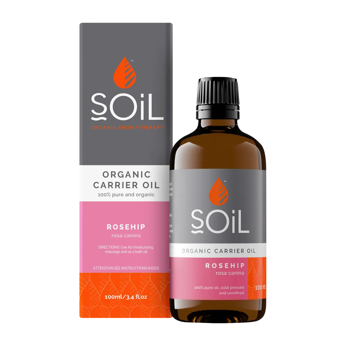 SOiL Organic Rosehip Oil 100ml