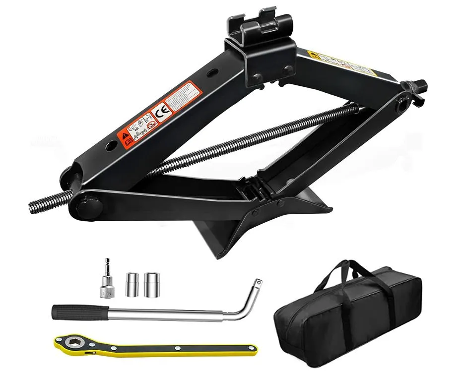 Car jack 2 tons of Labor-Saving Vehicle Tire Unloading Tools Emergency Kit