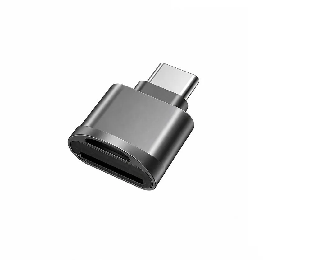 Type-C Plug TF Memory Card Reader Data Transfer Adapter Compatible type C