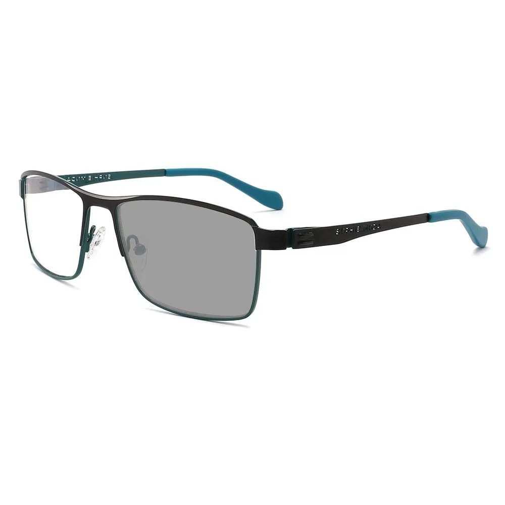 Sophie Moda- Photochromic Blue Light Blocking Gaming Glasses: Rush - Blue, Black