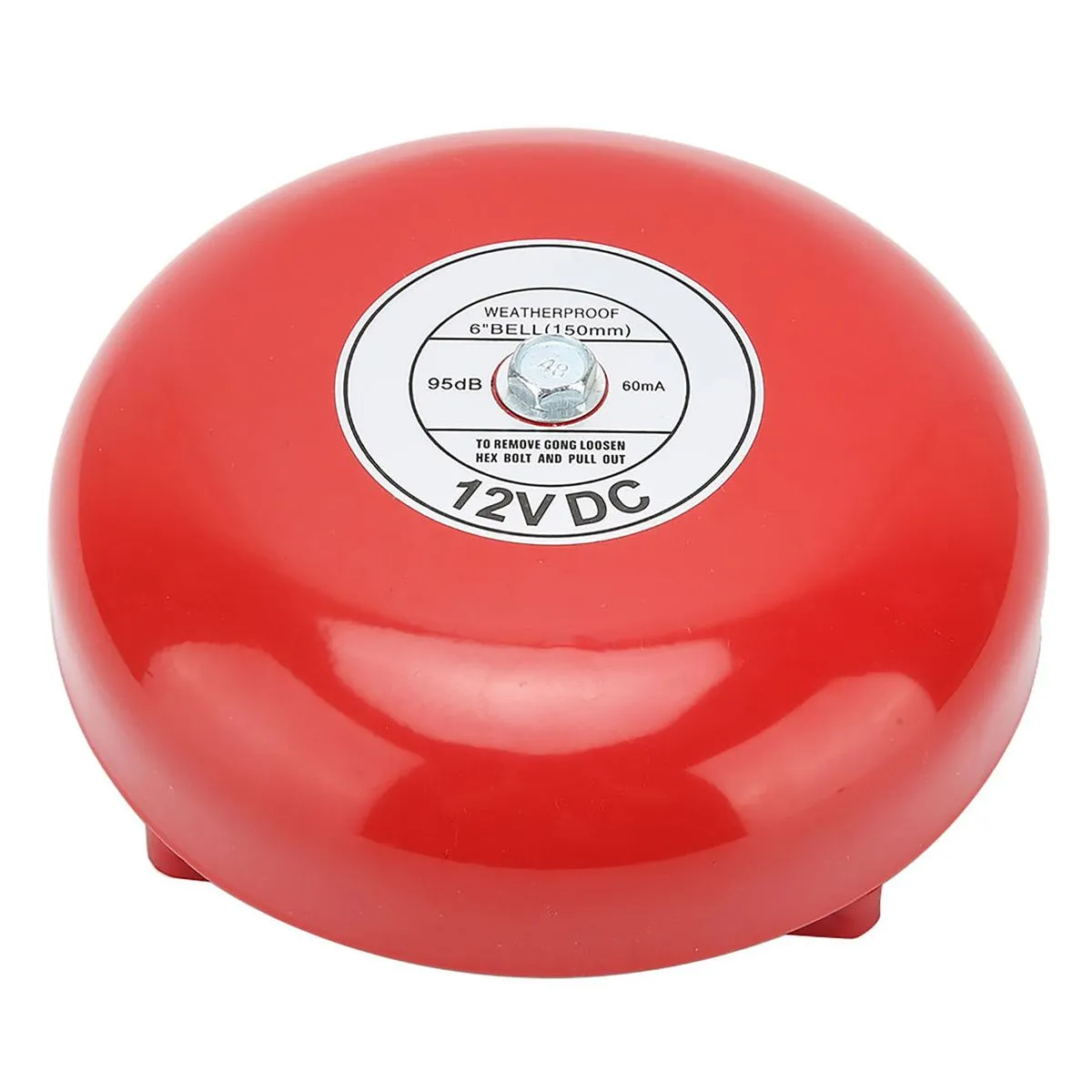 6" Carbon Steel Electric Bell 12V Car Accessories Easy Install