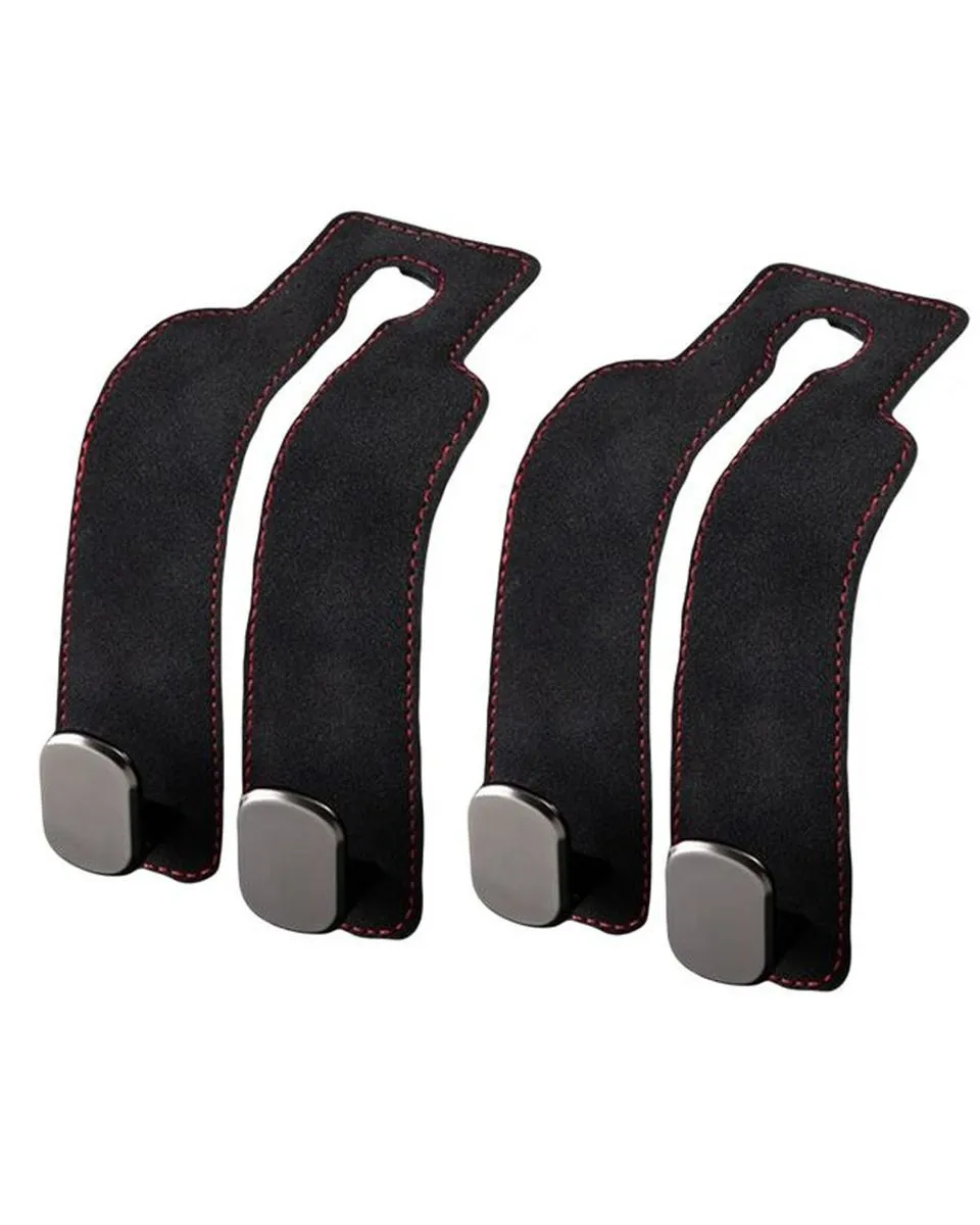 Universal Car Seat Back Double Hook, Car Seat Headrest Hook - 2 Piece