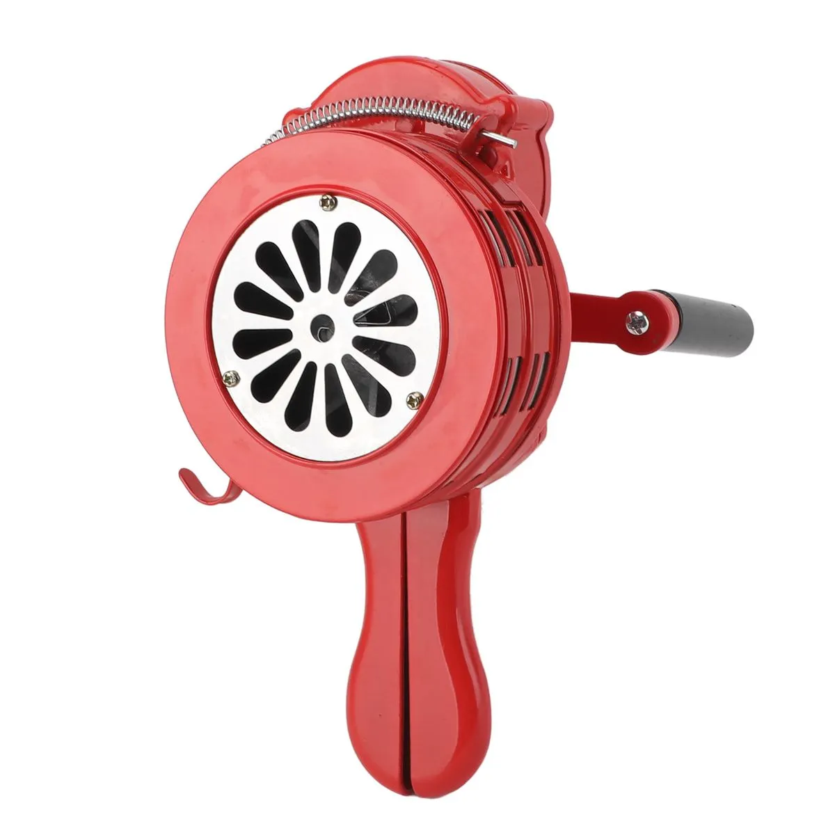 Red Aluminum Manual Emergency Siren For Fires