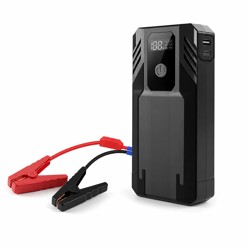 12V Car Jump Starter Power Bank Jump Lead