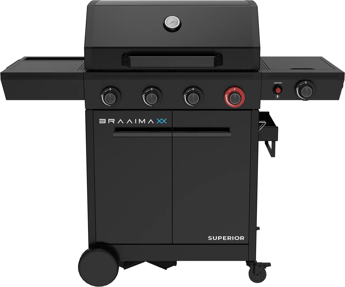 Braaimaxx Supreme 4 Burner Gas Braai