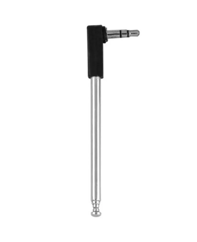 3.5mm Male FM Radio Telescopic Antenna Metal Replacement