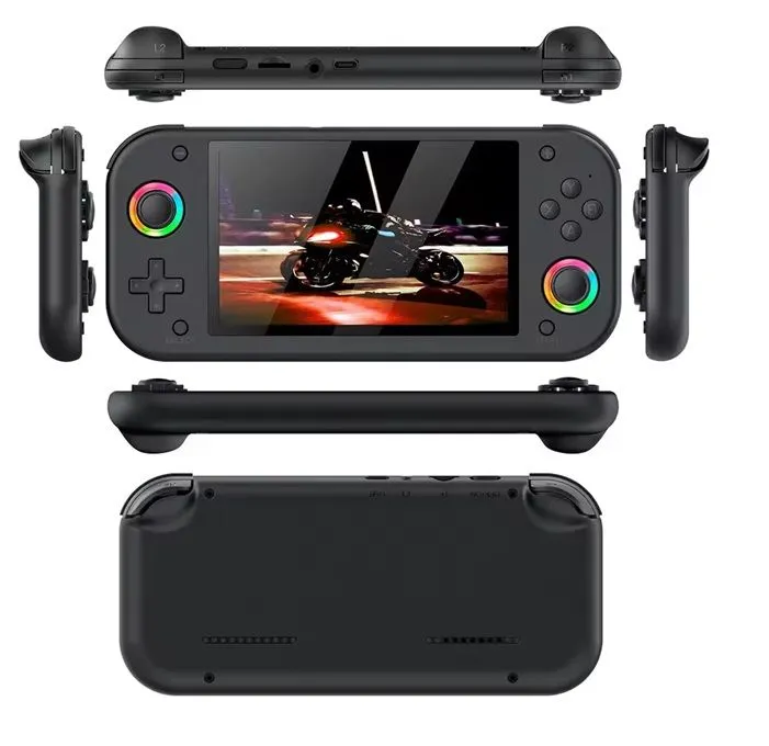 Handheld Game Console 128GB m26 black Portable 5.1 inches Retro