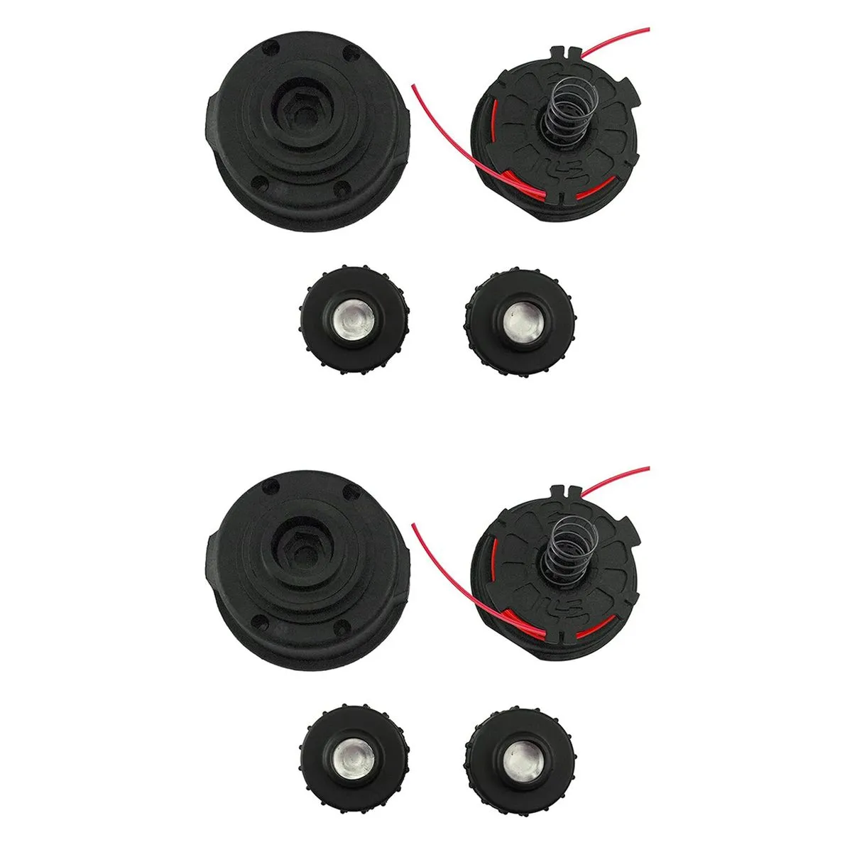 2X String Trimmer Head (10 Mm X 1 25 Mm) Knob Bumps For Homelite