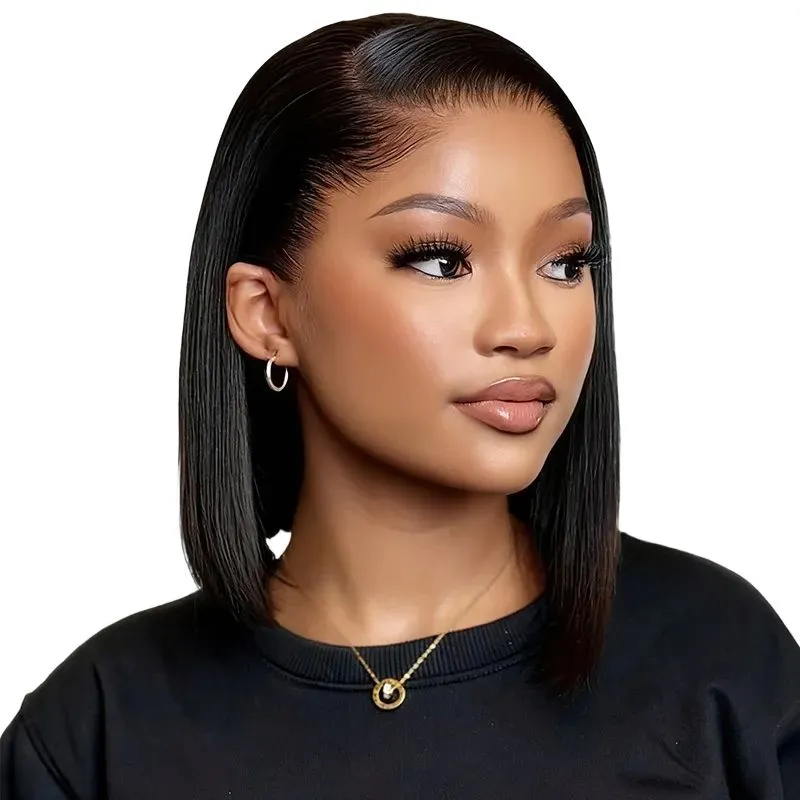 Short Wigs 10inch Bob Wig 100% Human Hair Vietnamese Hair Golden Perfect