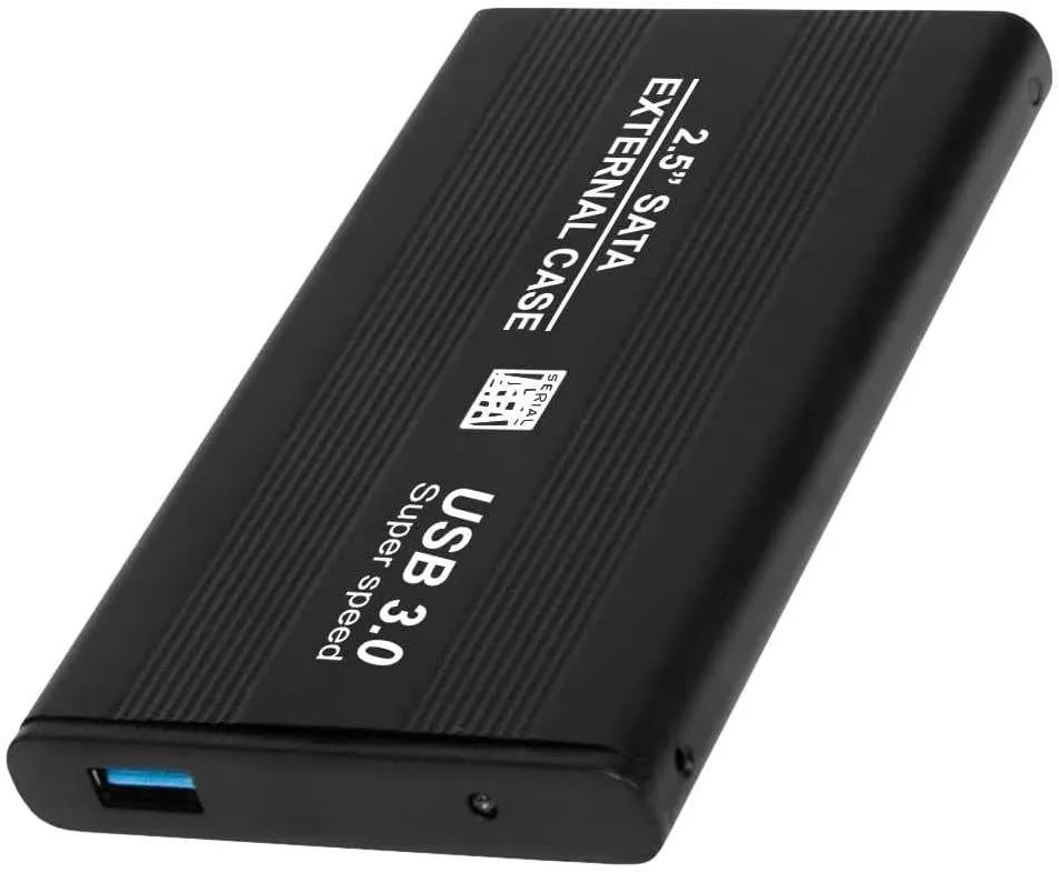 2.5" SATA to USB 3.0 Aluminium Hard Drive Enclosure - External HDD Case