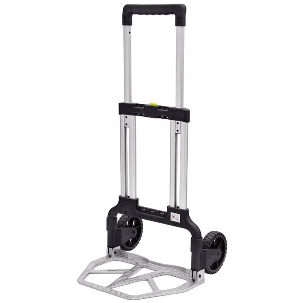Portable Folding Hand Trolley Multifunctional - Black
