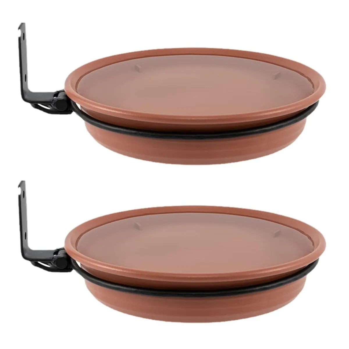 Bird Feeder Squirrel Bird Feeder Tray Fixed Bird Tray 2Piece