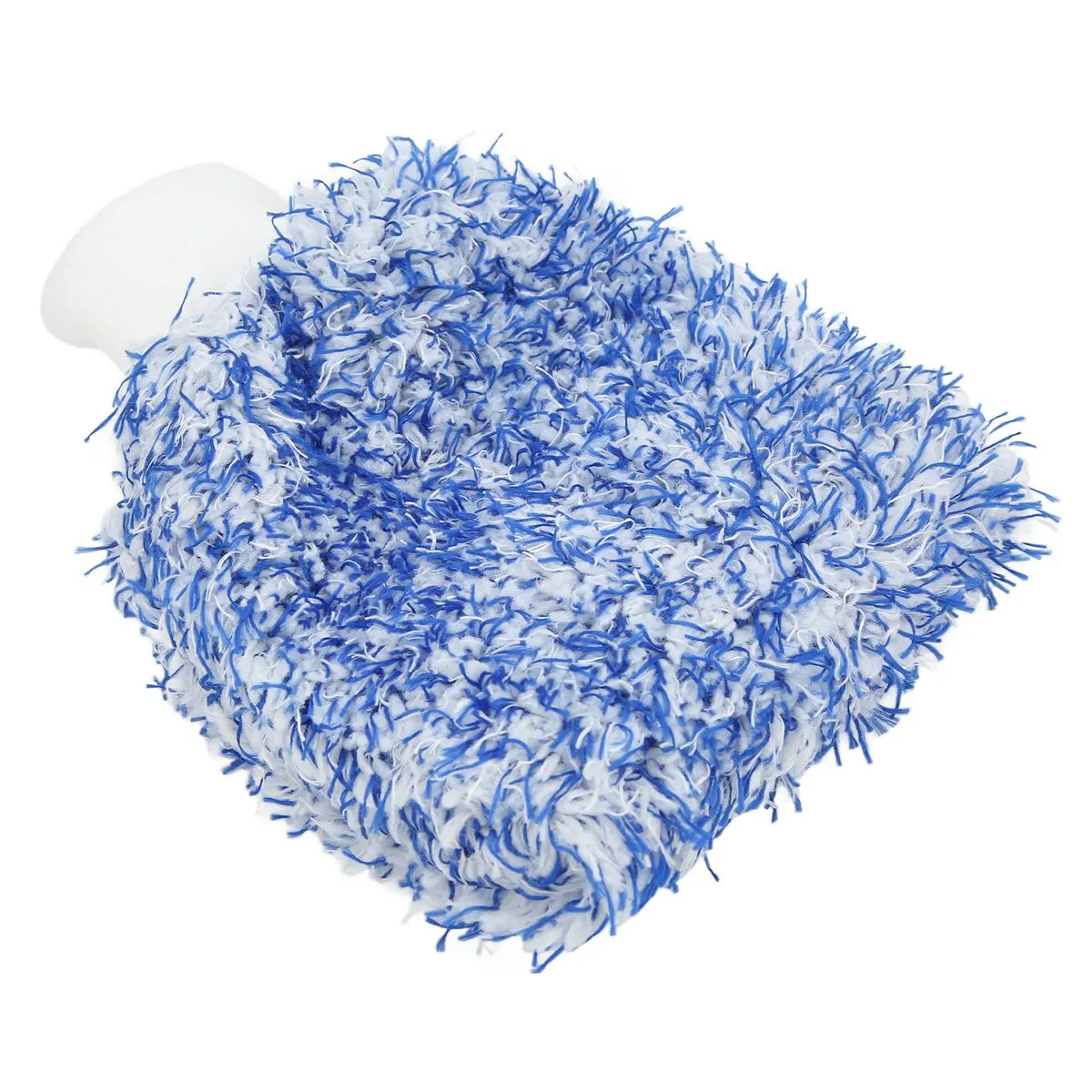 Universal Double-Sided Microfiber Car Washing Glove Blue, Scratch Resistant