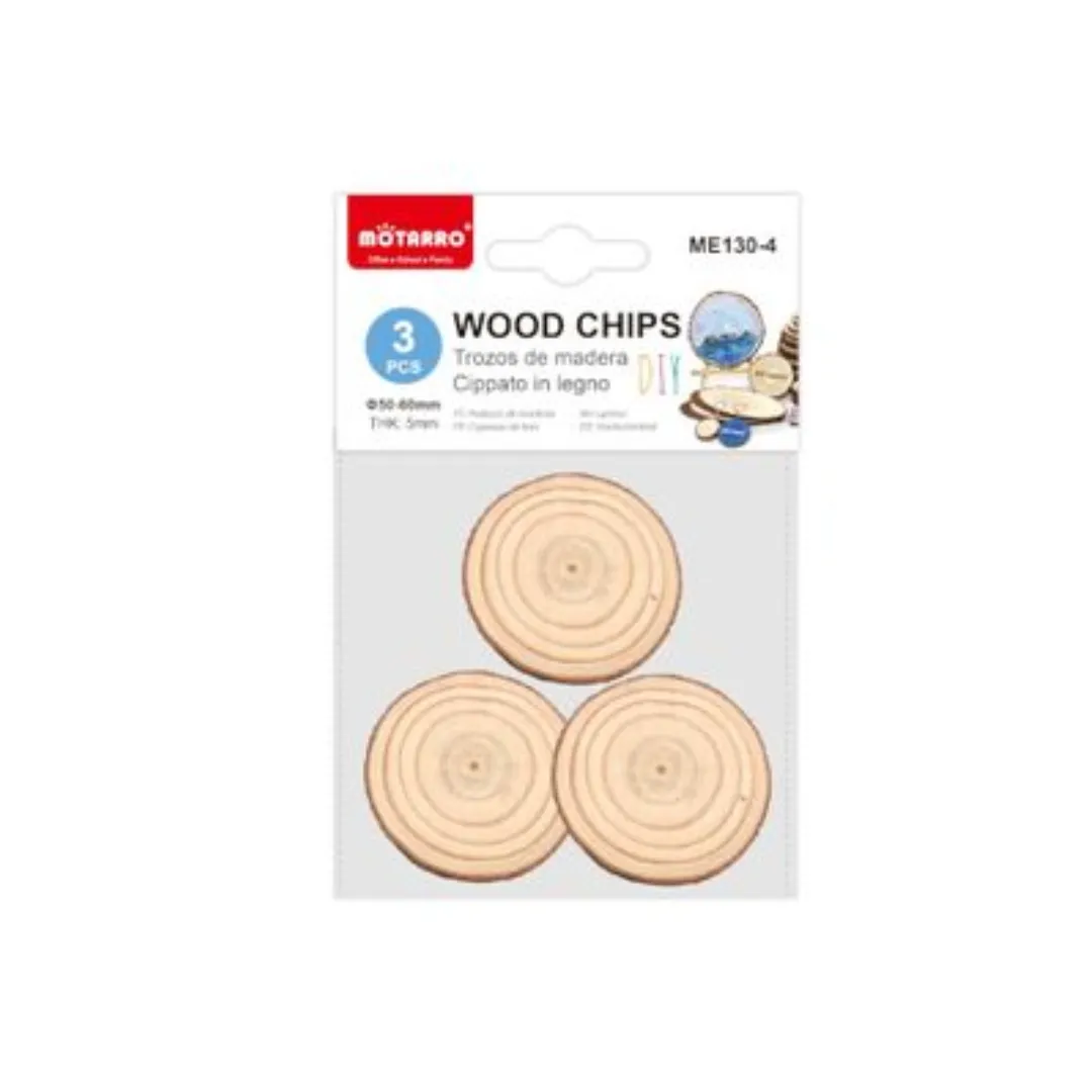Motarro Wood Chips 50/60mm 3PCS