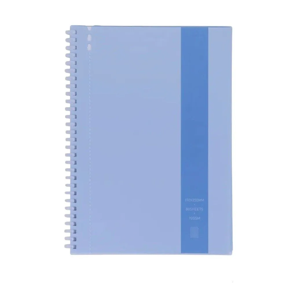PrimeLine - Wirobound Student Notebook 160pg - Blue