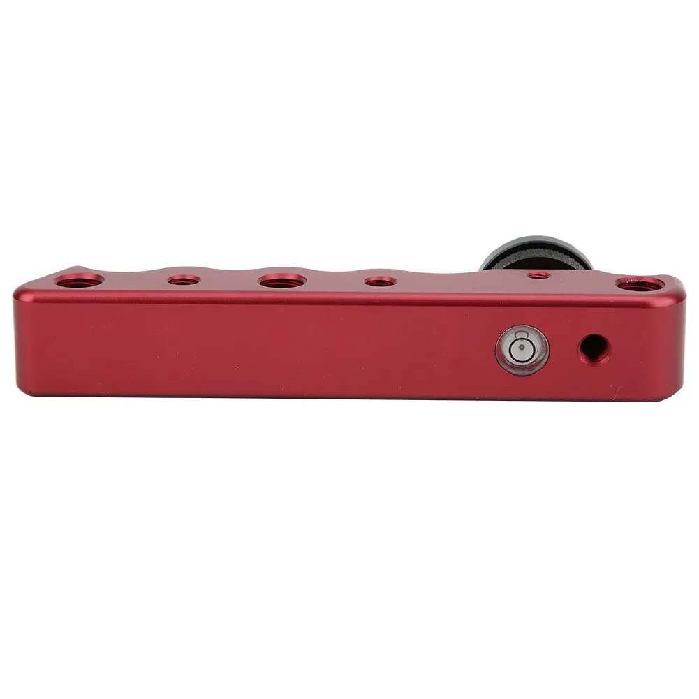 Red Aviation Aluminum Handheld DV Bracket Daily Use