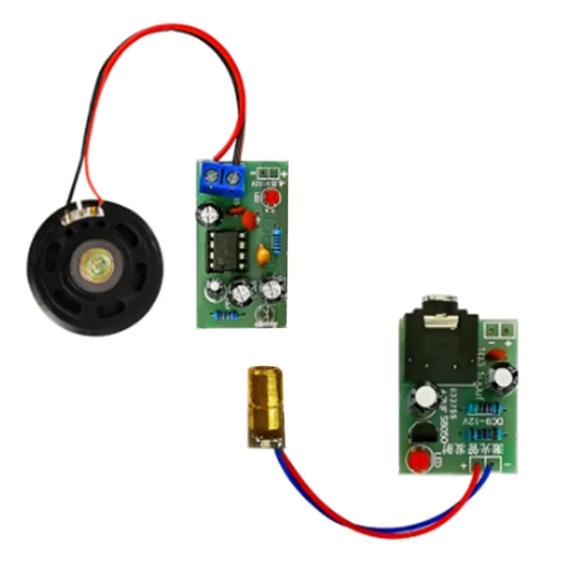 DIY Laser Wireless Audio Transmission Kit Electronic Production