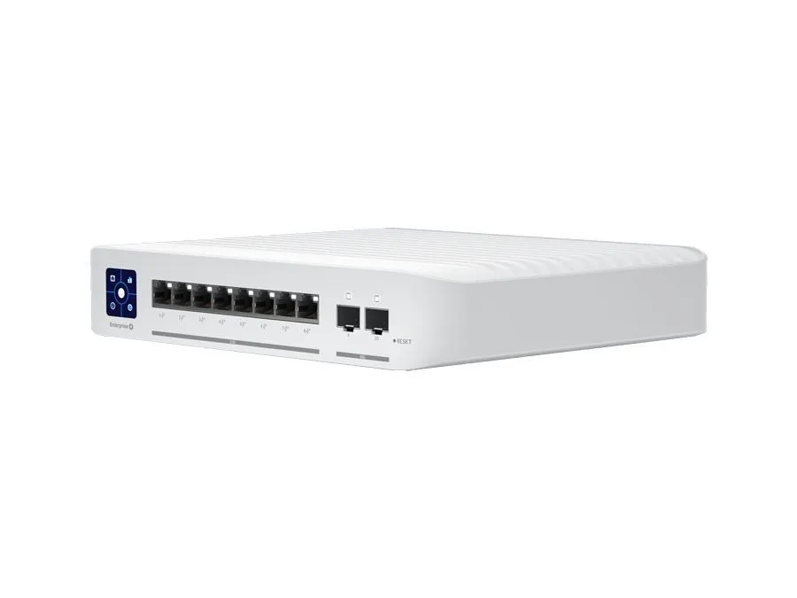 Ubiquiti 8 Port 2.5Gbps 120W 2SFP+ UniFi Enterprise Switch
