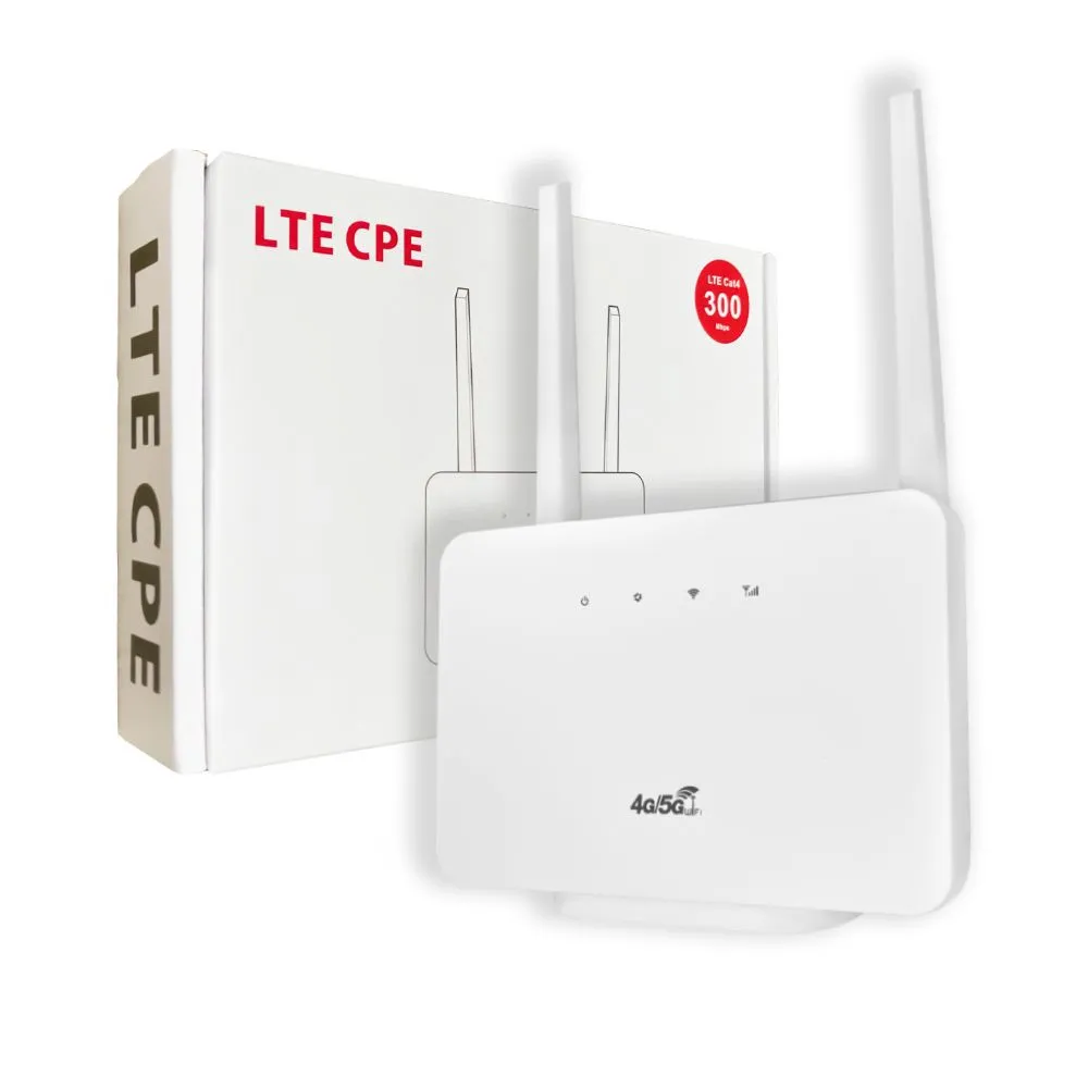 4G LTE Wire Less Router. Unlock Mobile Wire Less Fidelity Hotspot 300Mbps