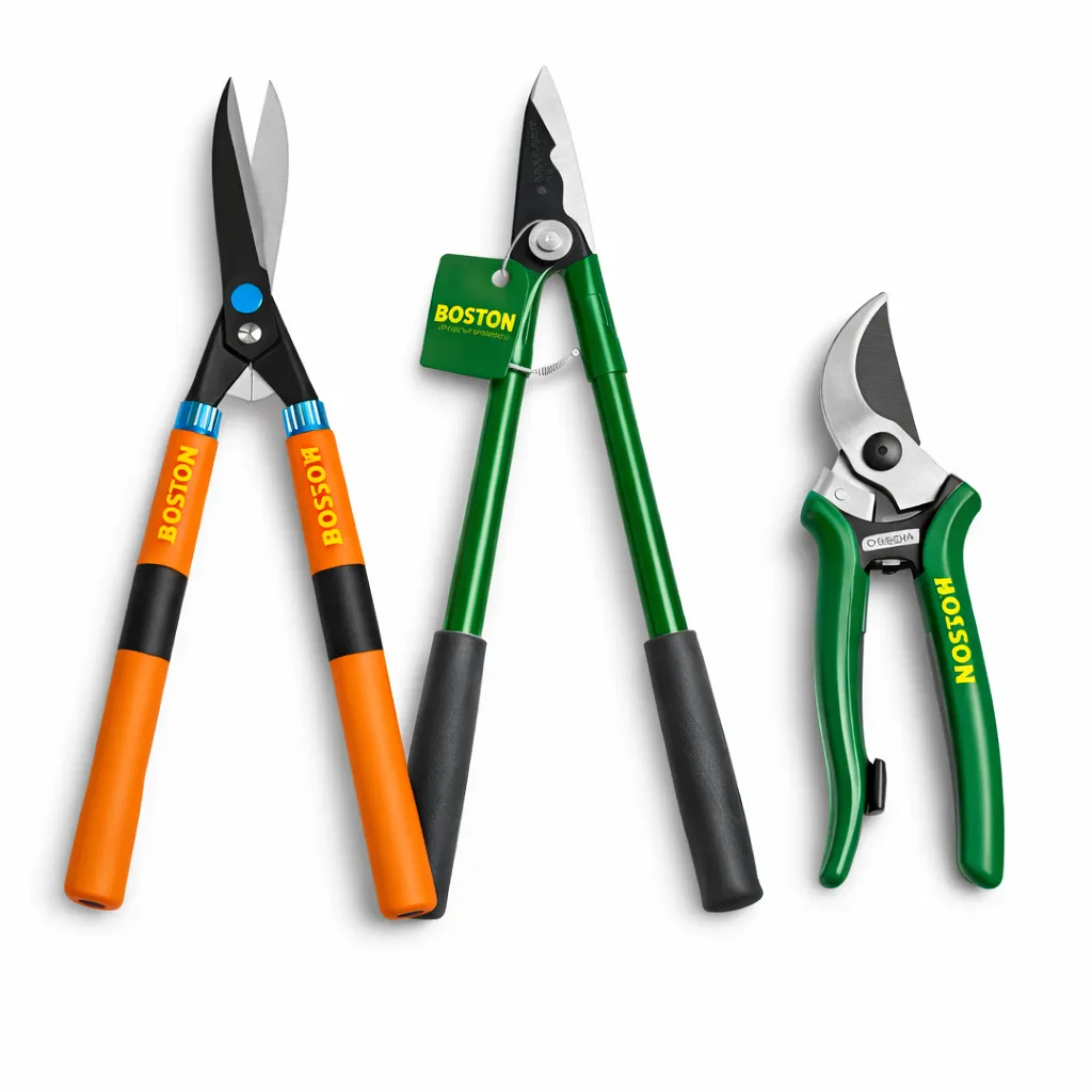 BOSTON Garden Ultimate Shear Cutting Set - 3 Pack (Hedge+Loping+Pruning)