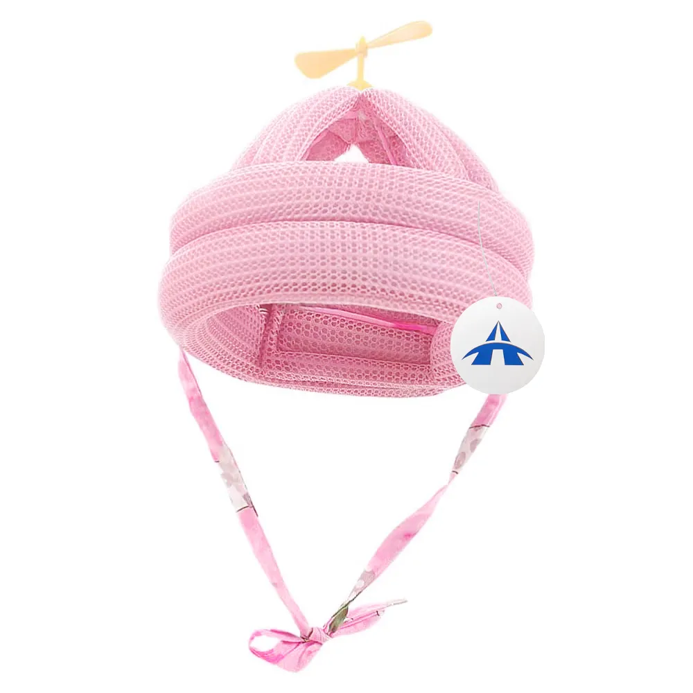 Toddler Walking Cushion Kids Breathable Head Protector - Pink