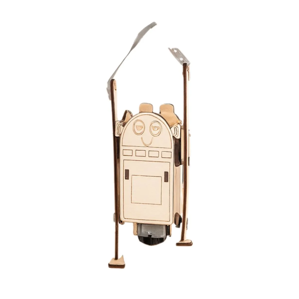 STEM Wooden Rope Climbing Robot Kit - Engineering Toy | Bubblegum Inc.