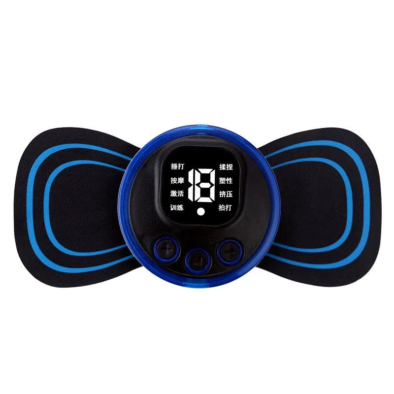 Smart EMS Massage Device for Full Body, Portable Neck and Shoulder Therapy