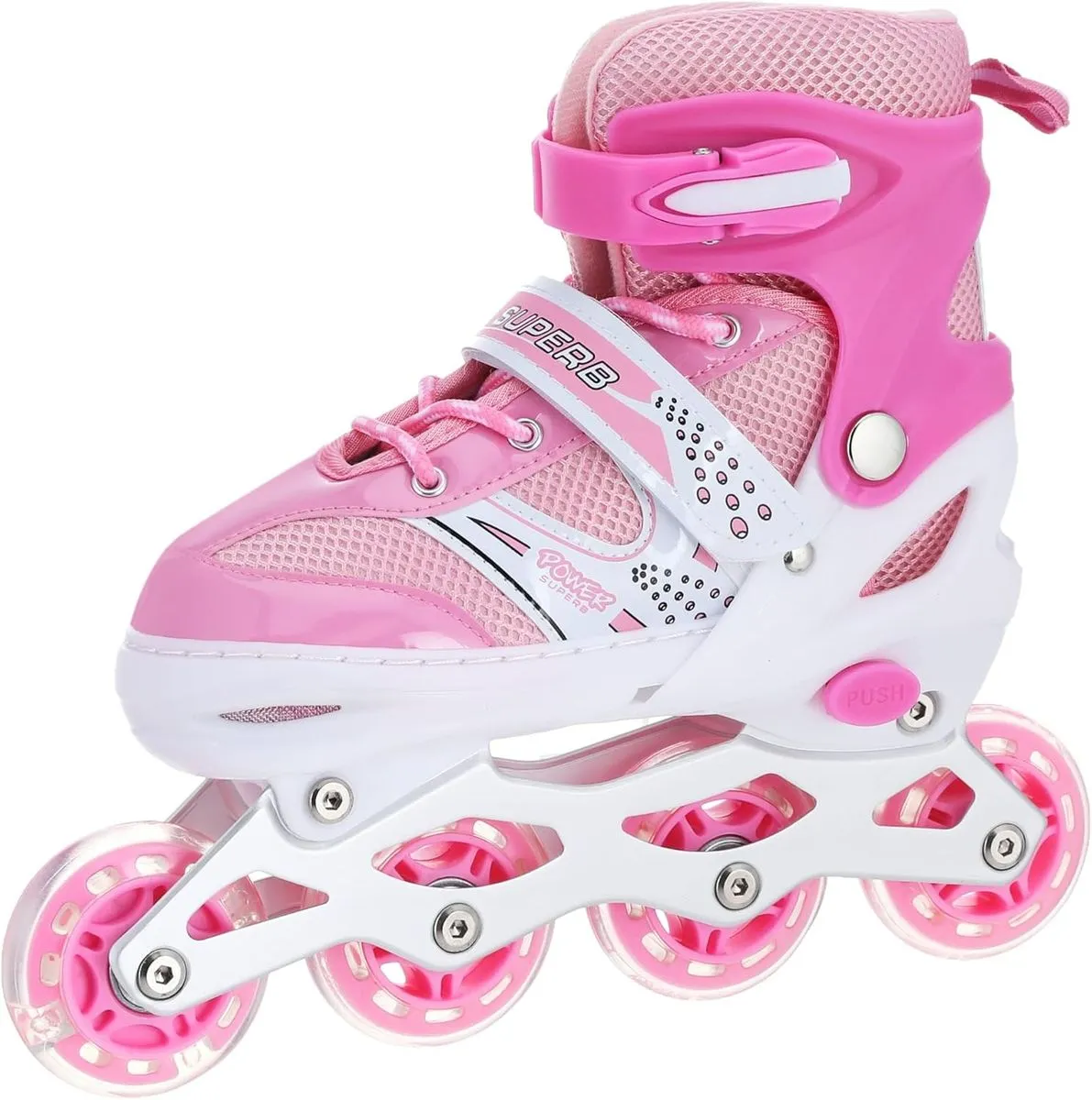 Generic Skating Shoes Single Row - Adjustable Roller Skate Shoes