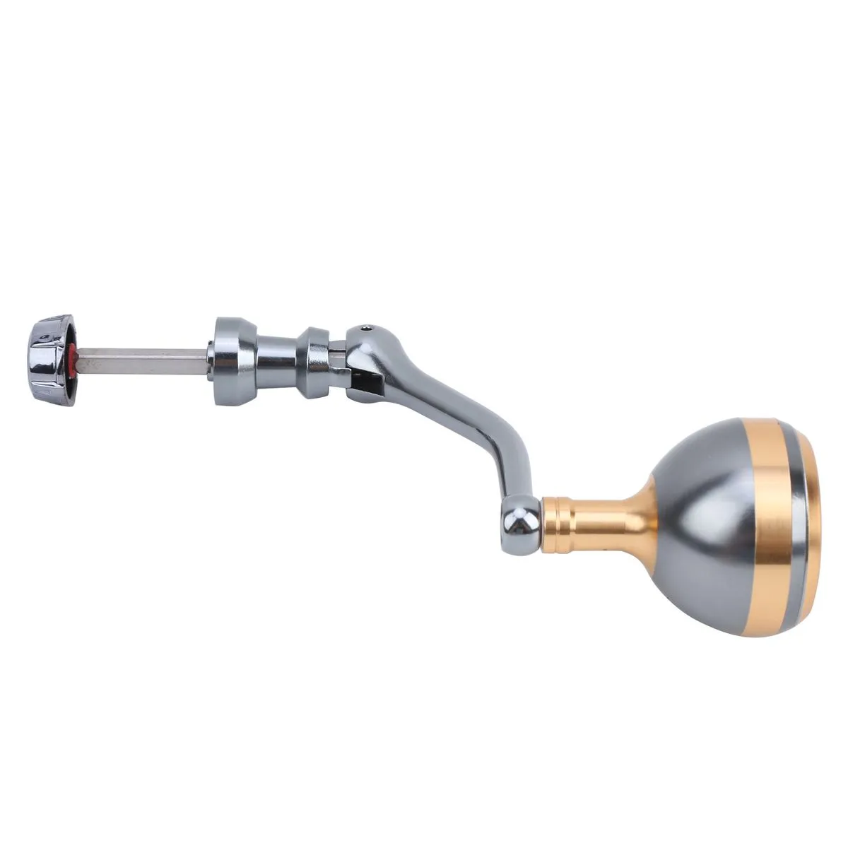Large Metal Quadrangle Fishing Reel Handle Grip