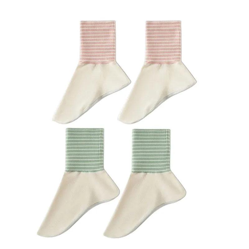 Mugwort-Infused Sleeping Warm Socks - 2 Pairs