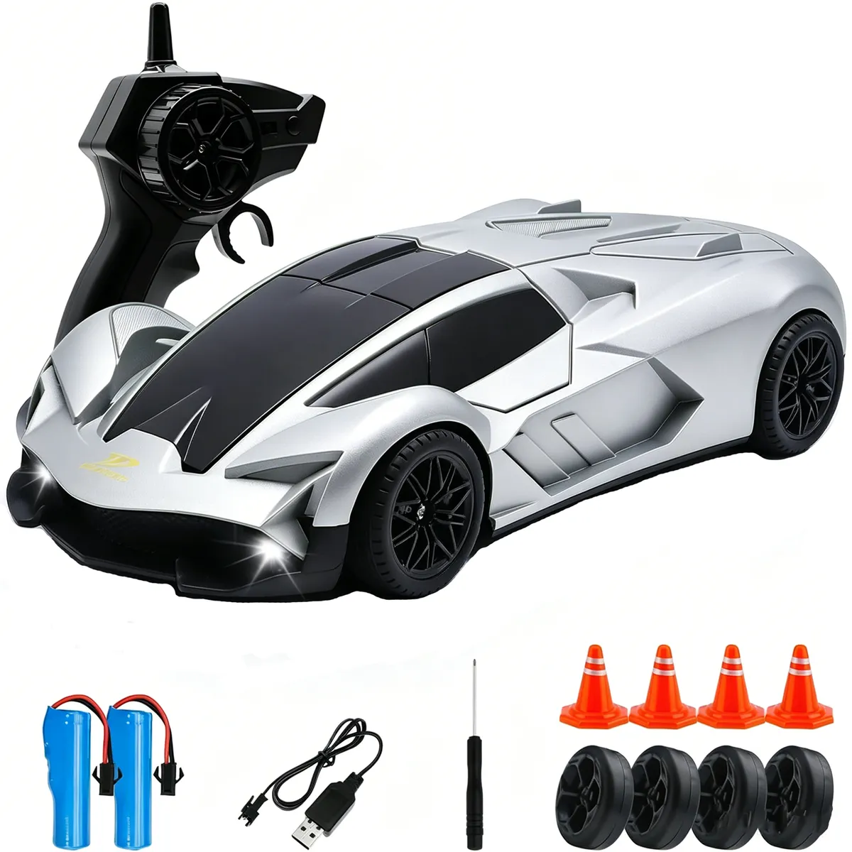 1:20 Scale RC Drift Car, 2.4GHz High Speed 4WD Remote Control Car