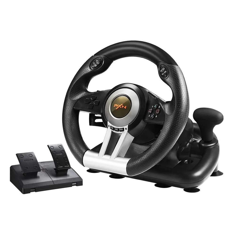 PXN V3 Pro Racing Steering Wheel with Pedals