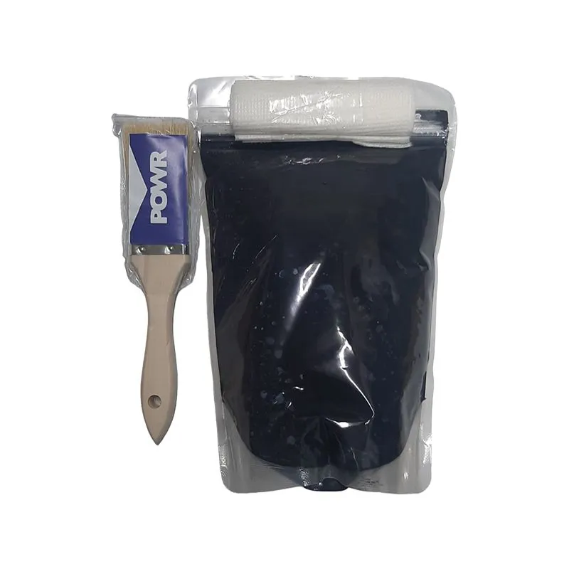POWR RUBBER SEAL Waterproofing Kit All Purpose 1 Litre - Black