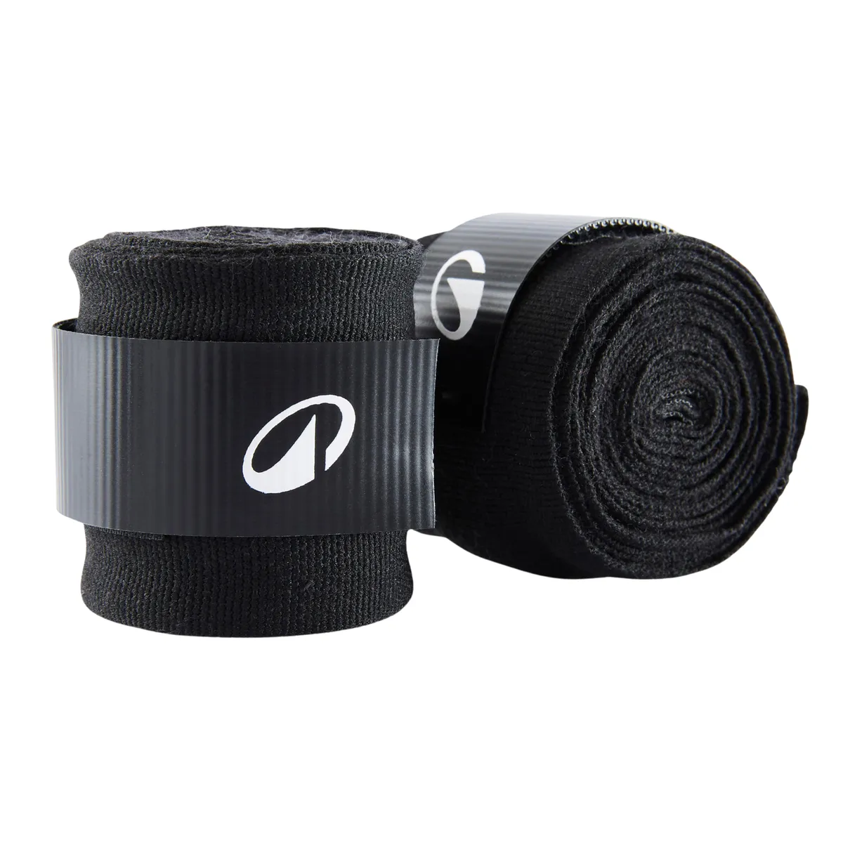 Decathlon Boxing Wraps 2.5m long. - Black