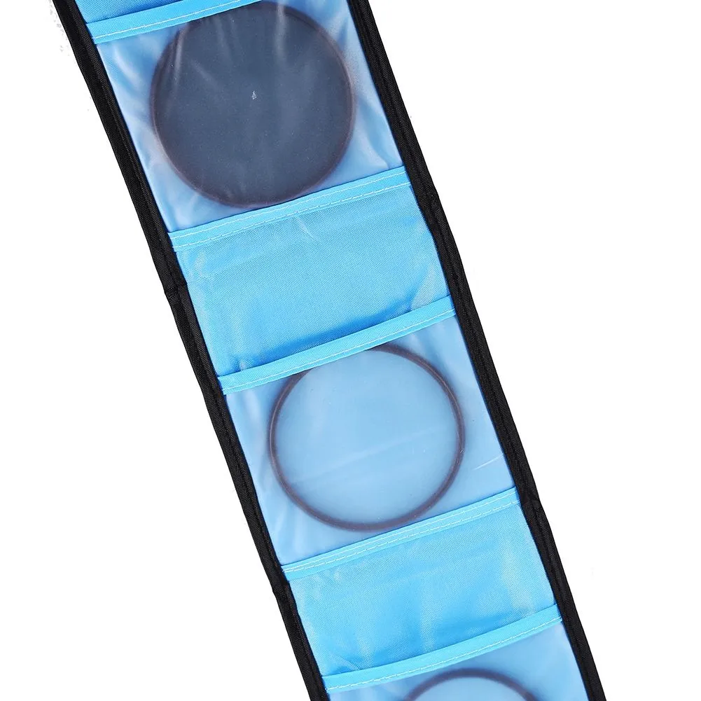 3 Pieces Filter Storage Bag with Pockets