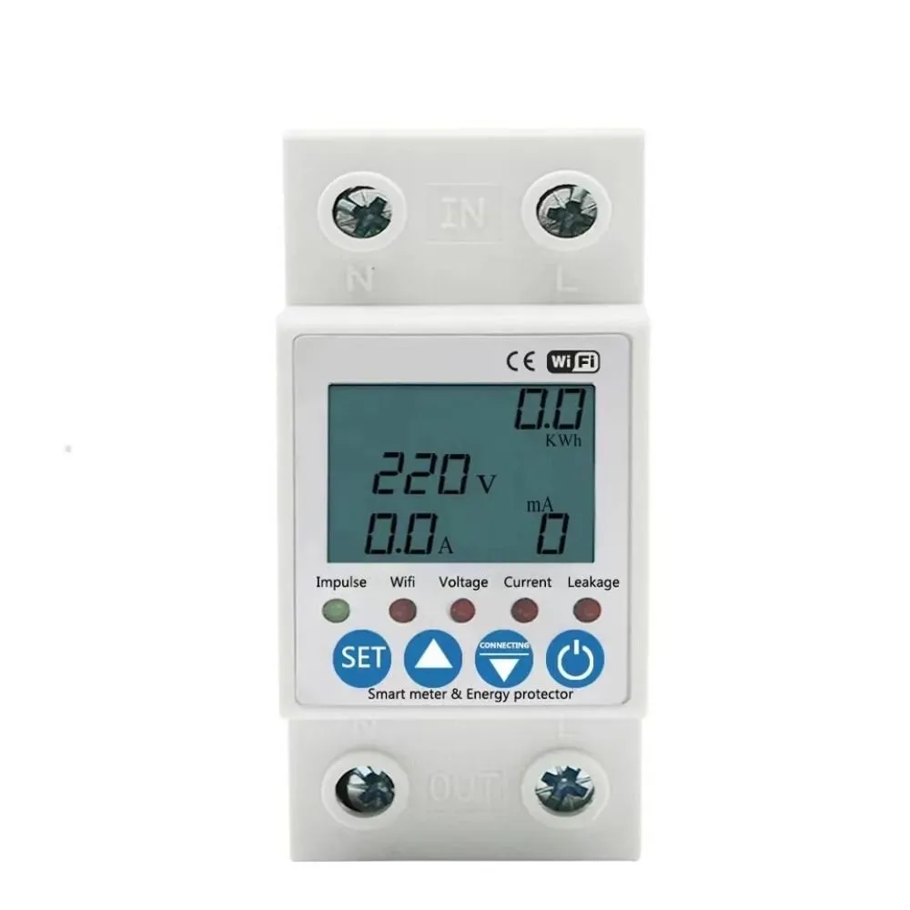 63A Circuit Breaker with Leakage Protection Switch Wireless Remote Control