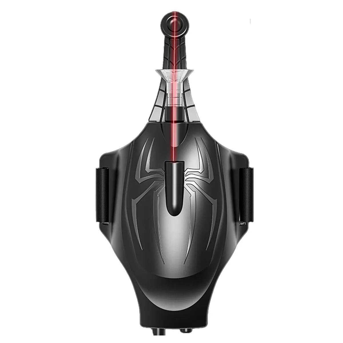 Infrared Spider Launcher Electric Charging Children's Toy - Black