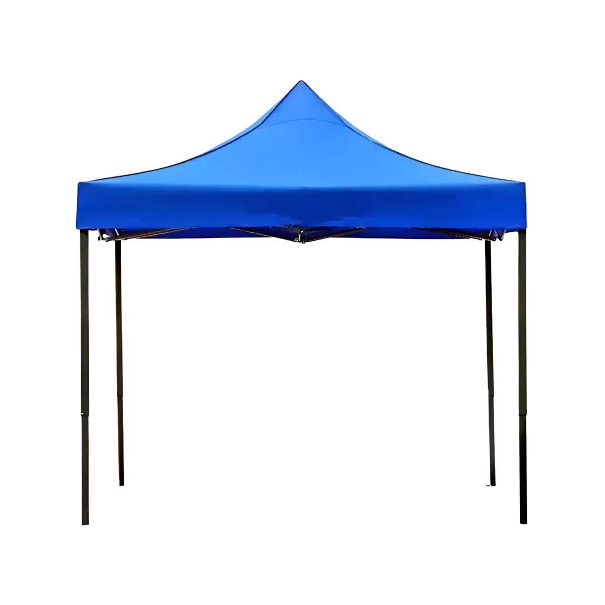 3x3m Folding Tent With Waterproof Canopy And Frames For Outdoors - Blue
