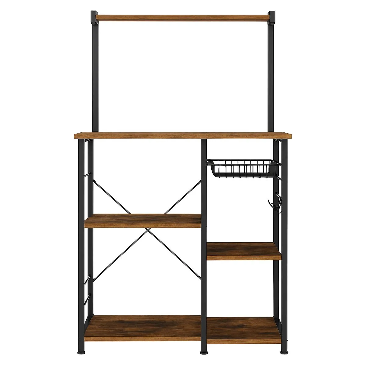 LAZAVA Baker's Rack Coffee Station Microwave Oven Stand Kitchen Shelf