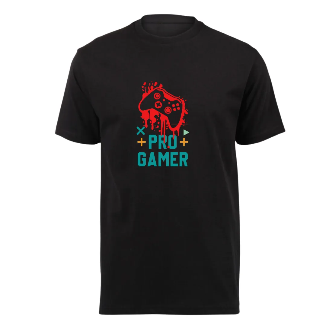 Kids Black Short Sleeve T-Shirt - Pro Gamer Kids T-Shirt