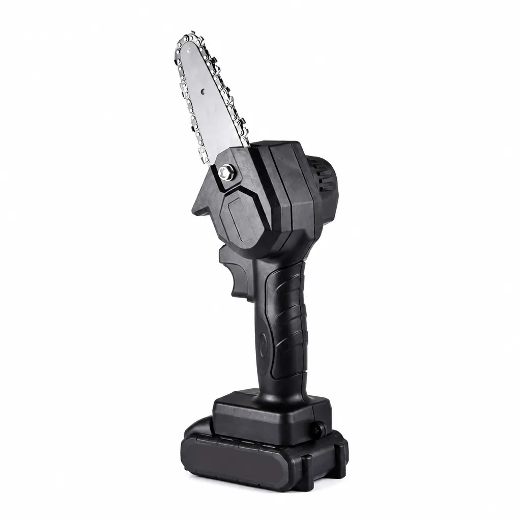 Mini Chainsaw 25V Battery Powered for Wood Cutting Handheld