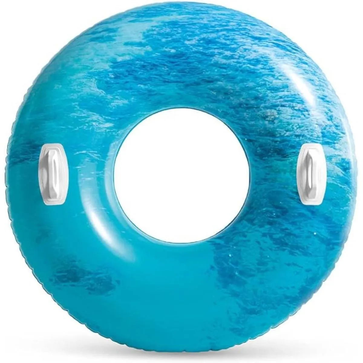 Swim Tube 114 cm with Handles - Blue