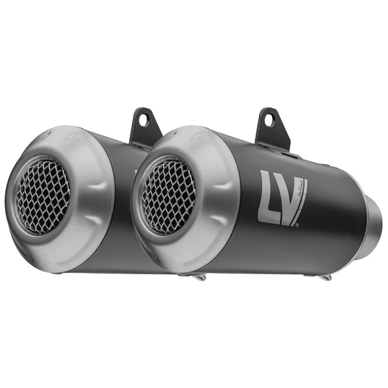 Leo Vince LV10 Slip On Exhaust compatible with KTM Duke 790 / 890 R
