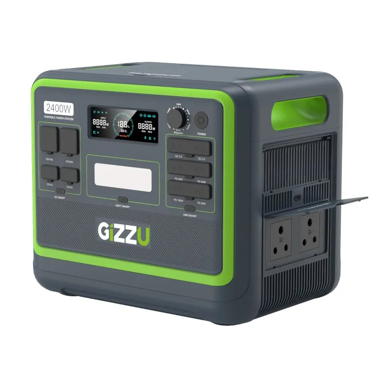 Gizzu HERO PRO 2400W 2048Wh UPS Power Station