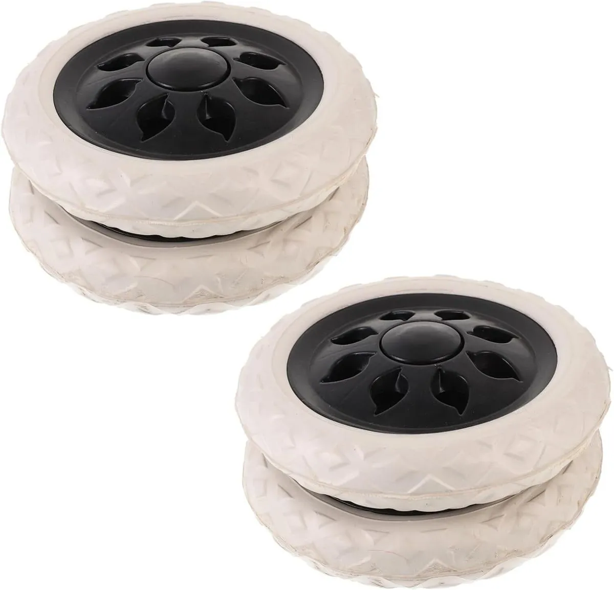 4pcs Heavy Duty Caster Wheels Replacement for Cart Trolley Luggage Wheel